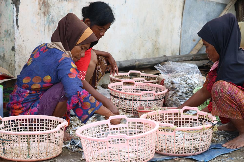 Sorting fish